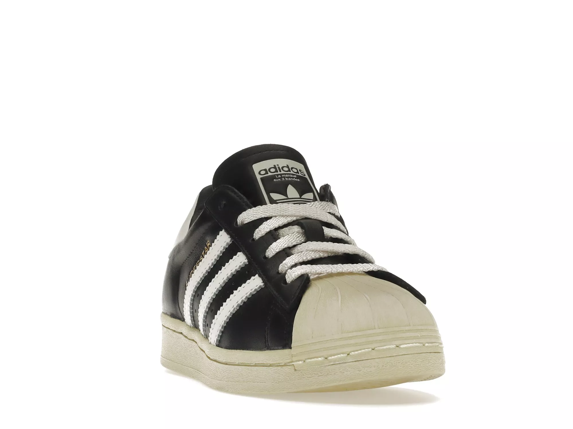 Фото № 2 с приближением к товару «‎adidas Superstar Black White Sail»