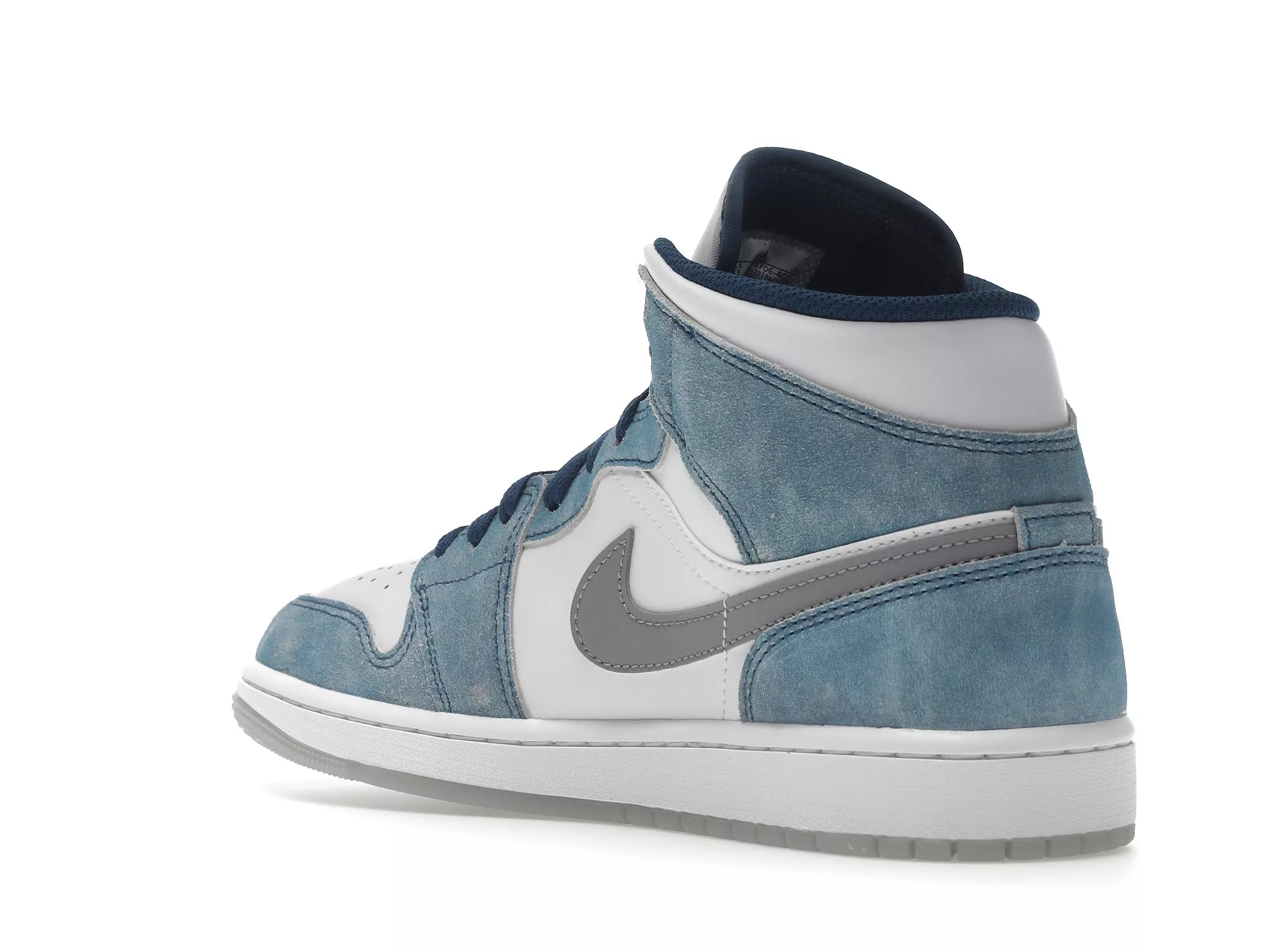 Фото № 2 с приближением к товару «‎Jordan 1 Mid French Blue Fire Red»
