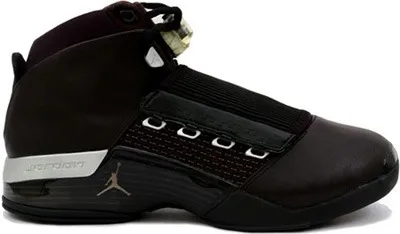 Фото № 1 с приближением к товару «‎Jordan 17 Black Metallic Silver (2002)»