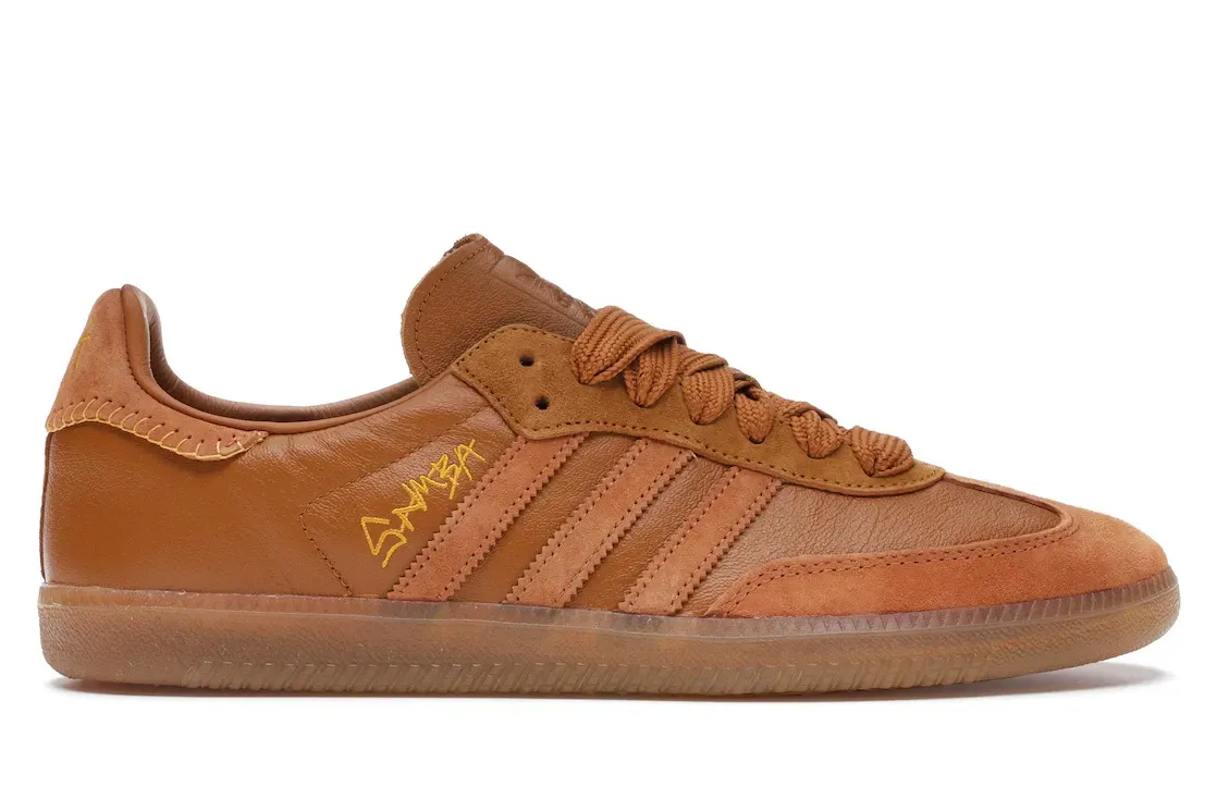 Фото № 1 с приближением к товару «‎adidas Samba Jonah Hill Craft Ochre»