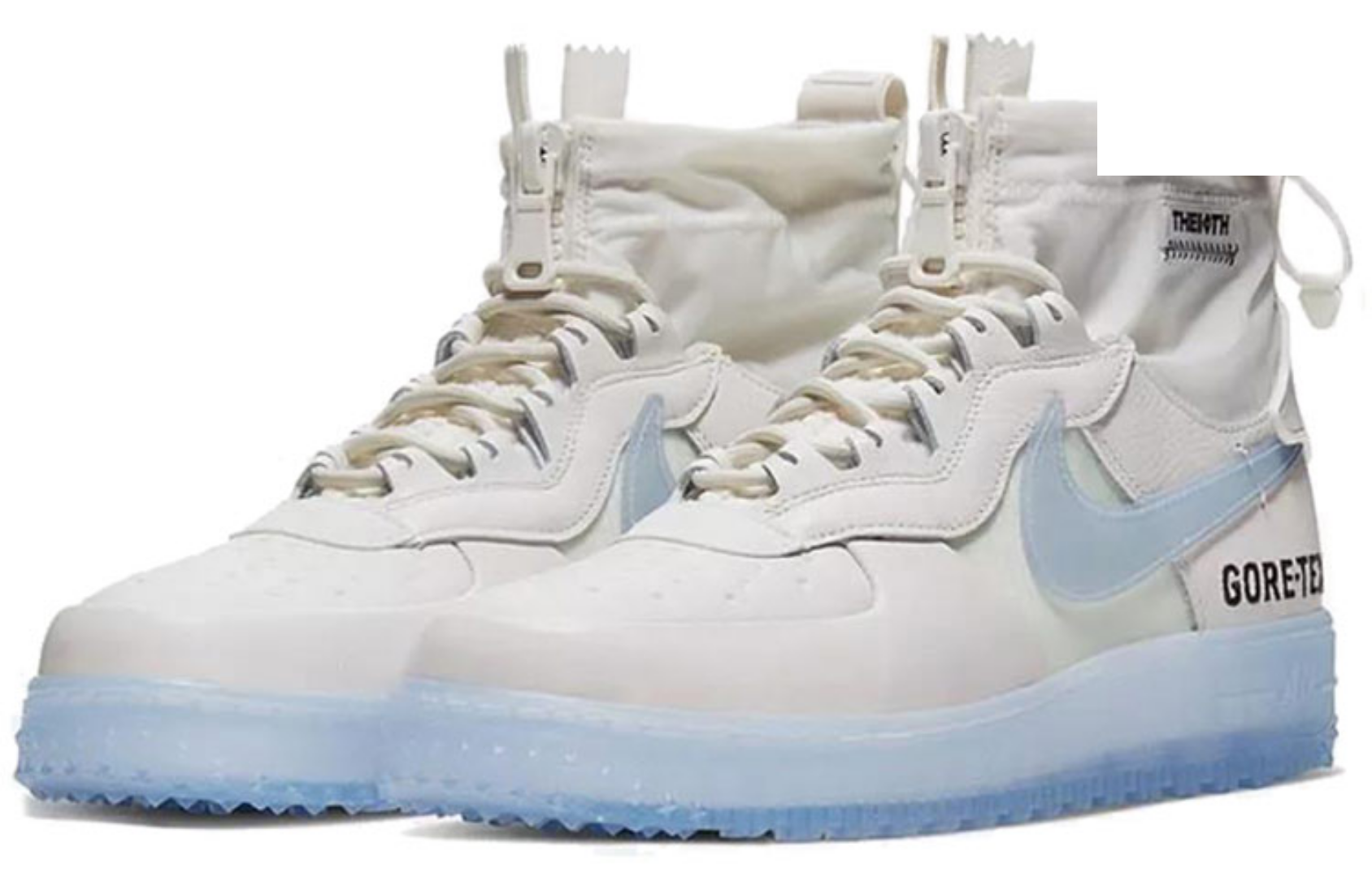 Фото № 2 с приближением к товару «‎Nike Air Force 1 High Gore-TexPhantom White»