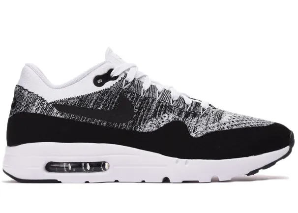 Фото № 1 с приближением к товару «‎Nike Air Max 1 Ultra Fkynit White Black»