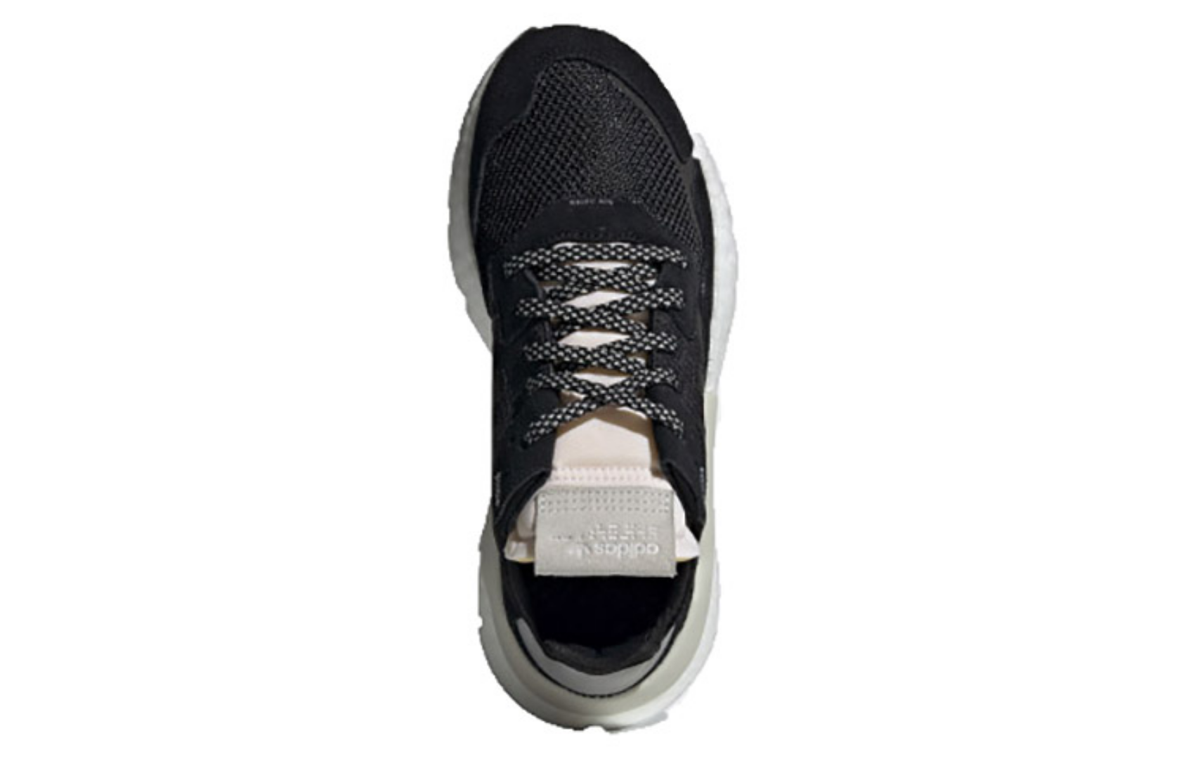 Фото № 4 с приближением к товару «‎adidas Nite Jogger Core Black Raw White (W)»