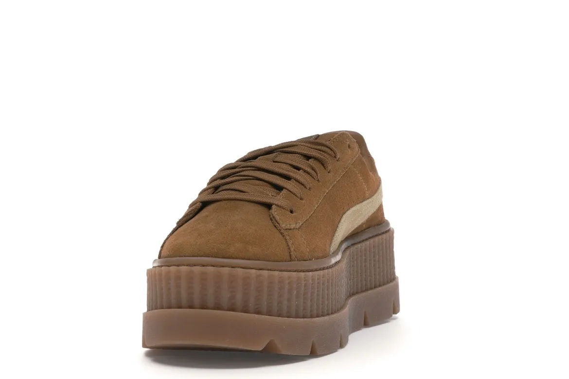 Фото № 3 с приближением к товару «‎Puma Cleated Creeper Rihanna Fenty Golden Brown »
