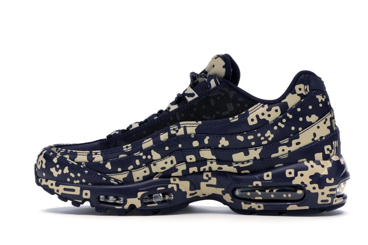 Фото № 5 с приближением к товару «‎Nike Air Max 95 Cav Empt Blackened Blue»