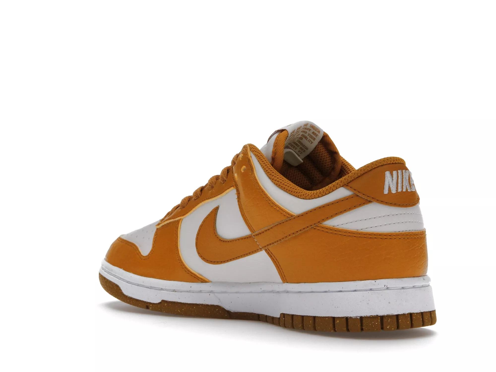 Фото № 5 с приближением к товару «‎Nike Dunk Low Next Nature Phantom Gold Suede »