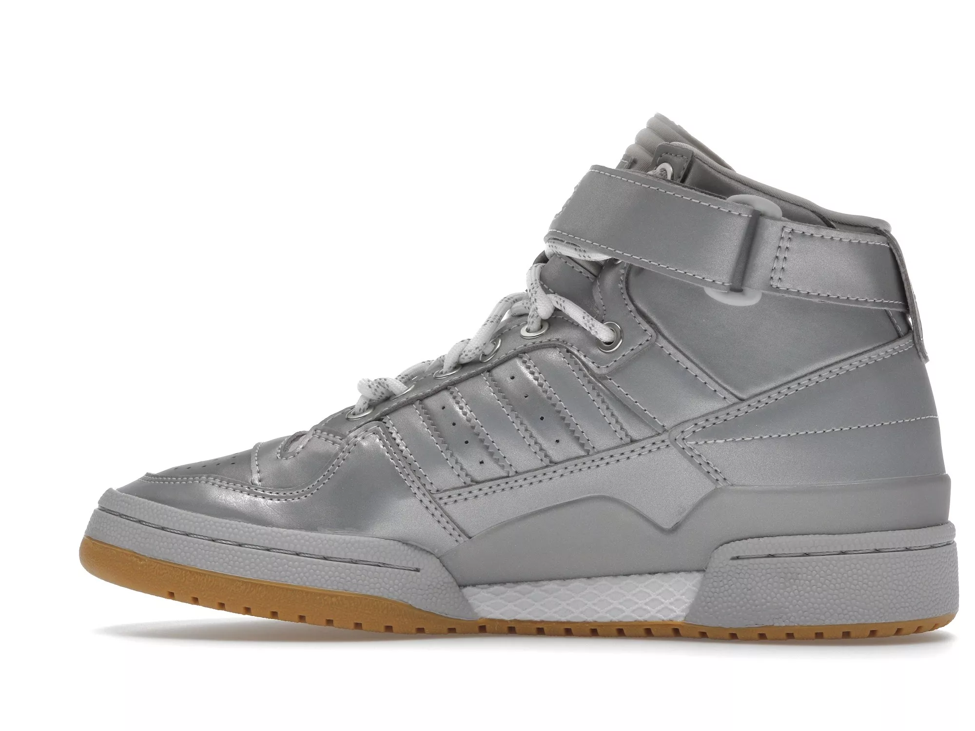 Фото № 3 с приближением к товару «‎adidas Forum Mid Ivy Park Icy Park Silver»