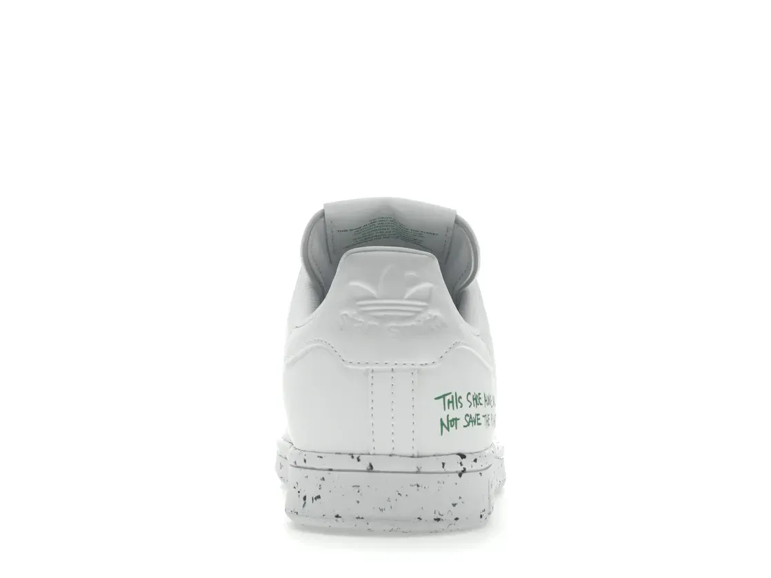 Фото № 4 с приближением к товару «‎adidas Stan Smith Clean Classics White Green»