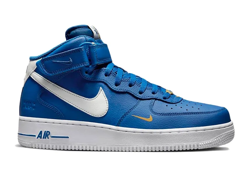 Фото № 1 с приближением к товару «‎Nike Air Force 1 Mid 07 LV8 40th Anniversary Blue Jay»