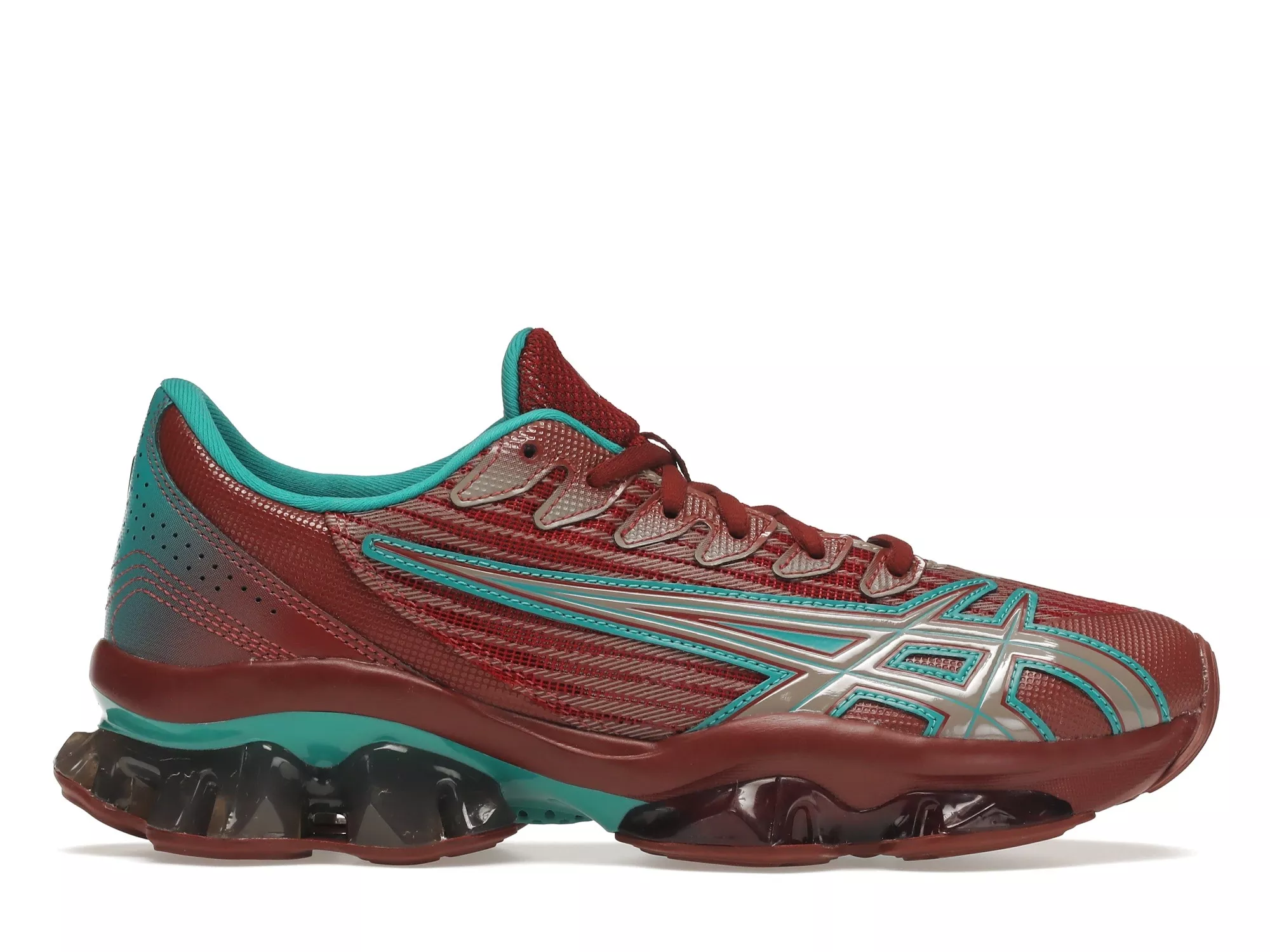 Фото № 1 с приближением к товару «‎ASICS Gel-Quantum Levitrack Kiko Kostadinov Maroon Teal»