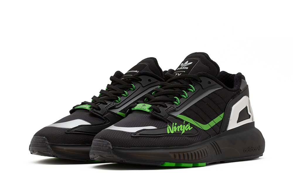 Фото № 5 с приближением к товару «‎Kawasaki Ninja x adidas originals ZX 5K Boost Running Shoes»