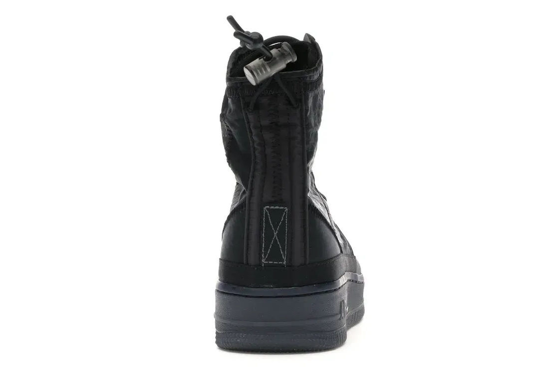 Фото № 4 с приближением к товару «‎Nike Air Force 1 Shell Black »