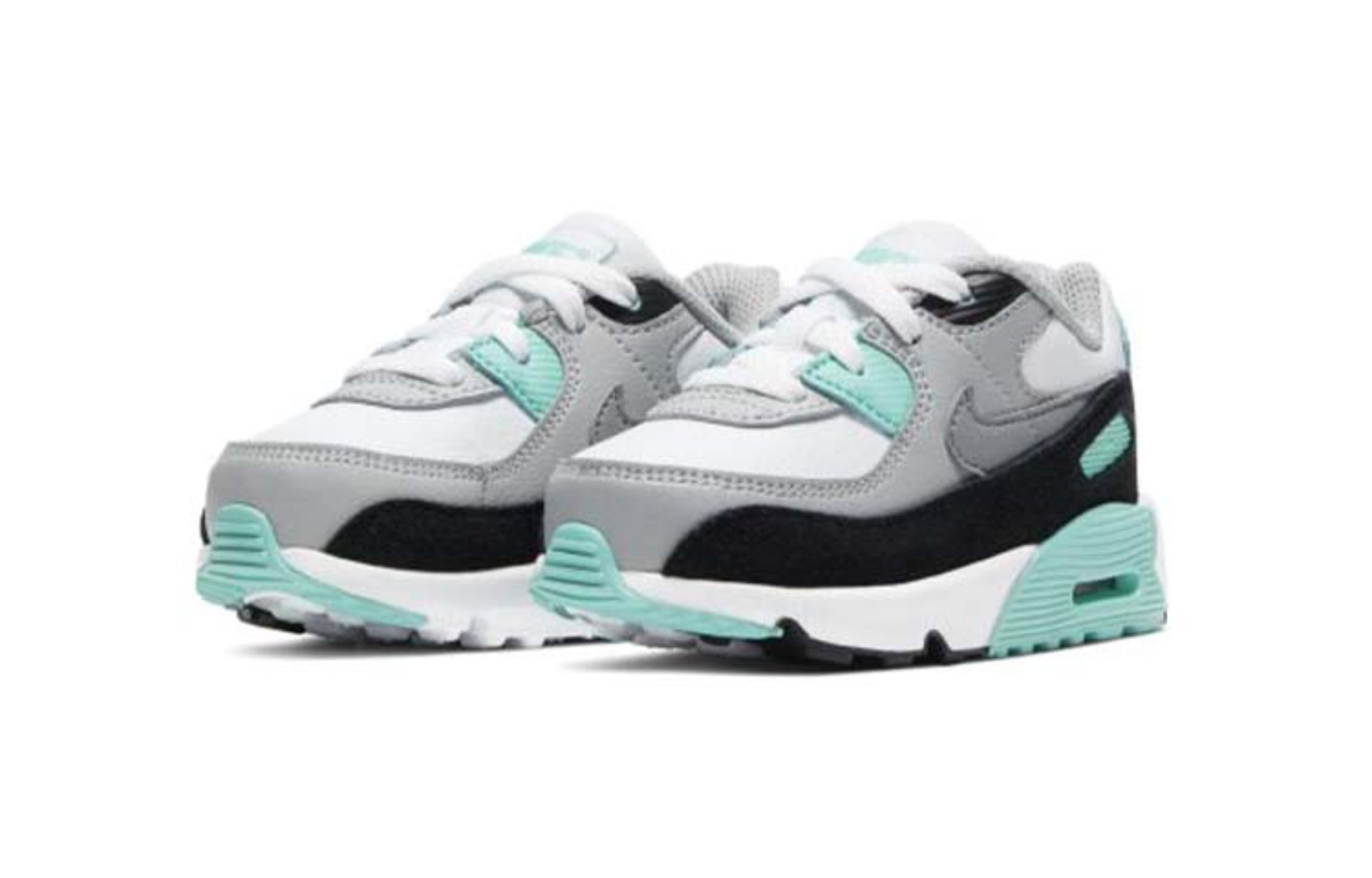 Фото № 3 с приближением к товару «‎(TD) Nike Air Max 90 LTR Sneakers GreyBlackGreen»