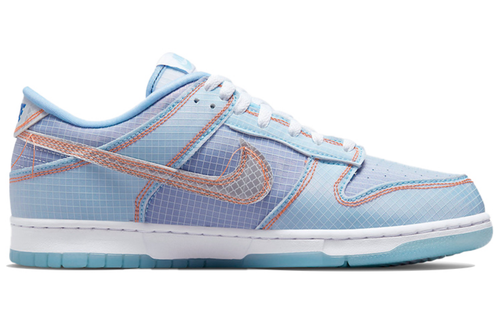 Фото № 2 с приближением к товару «‎UNION LA Nike Dunk Low Passport Pack Skate shoes Argon»