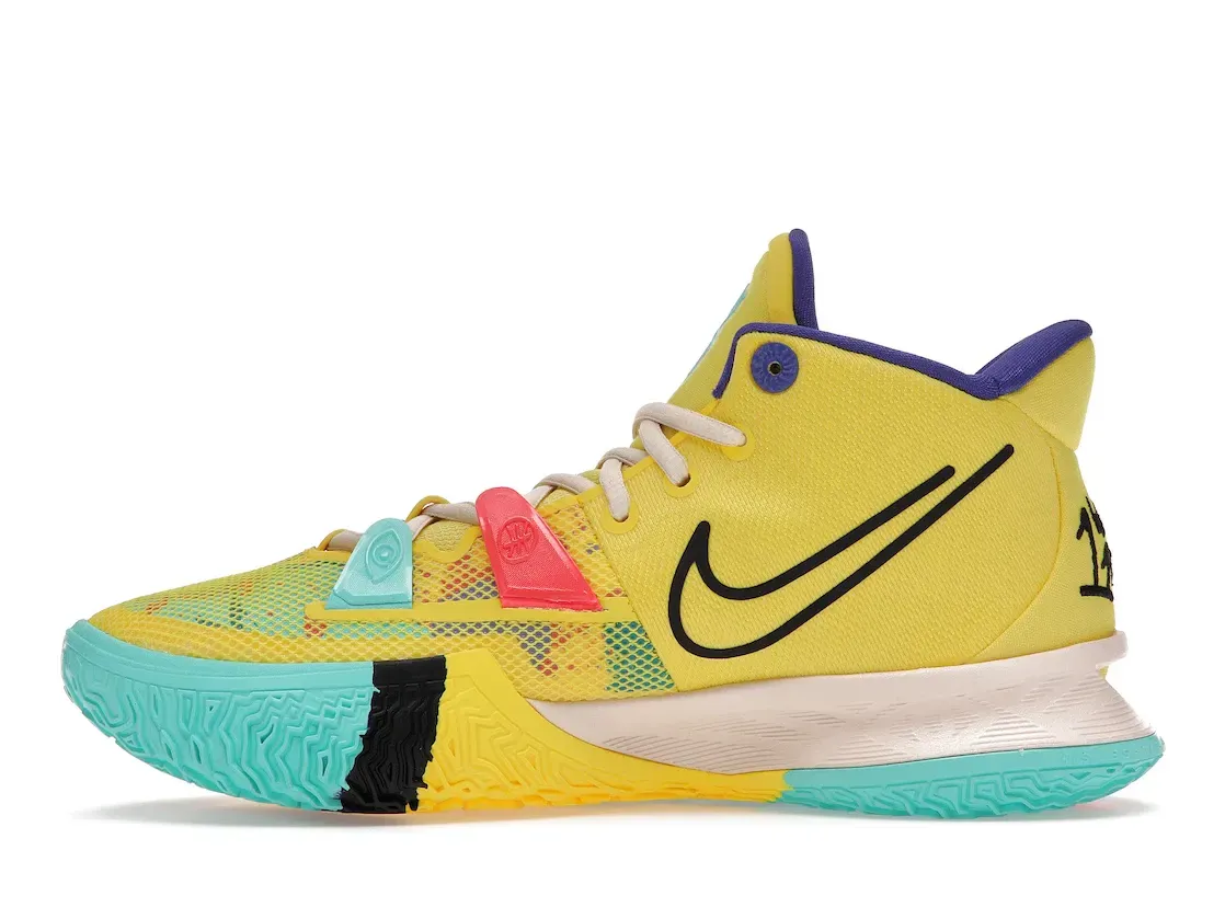 Фото № 3 с приближением к товару «‎Nike Kyrie 7 1 World 1 People Yellow»