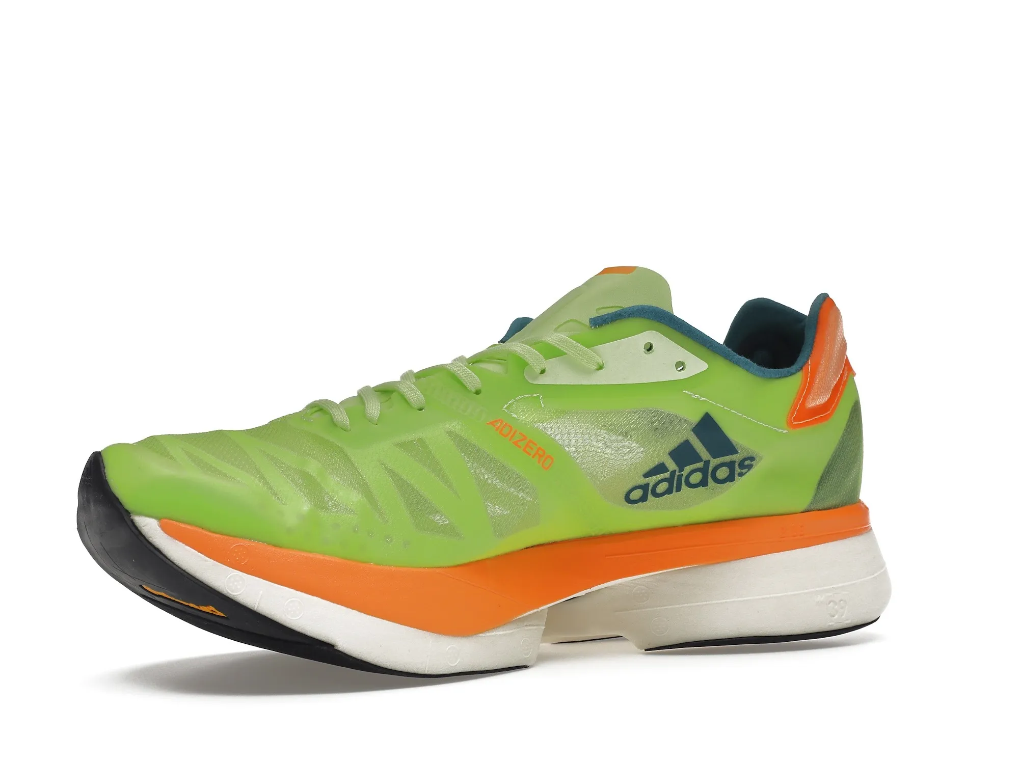 Фото № 3 с приближением к товару «‎adidas Adizero Adios Pro 2 Pulse Lime Flash Orange»