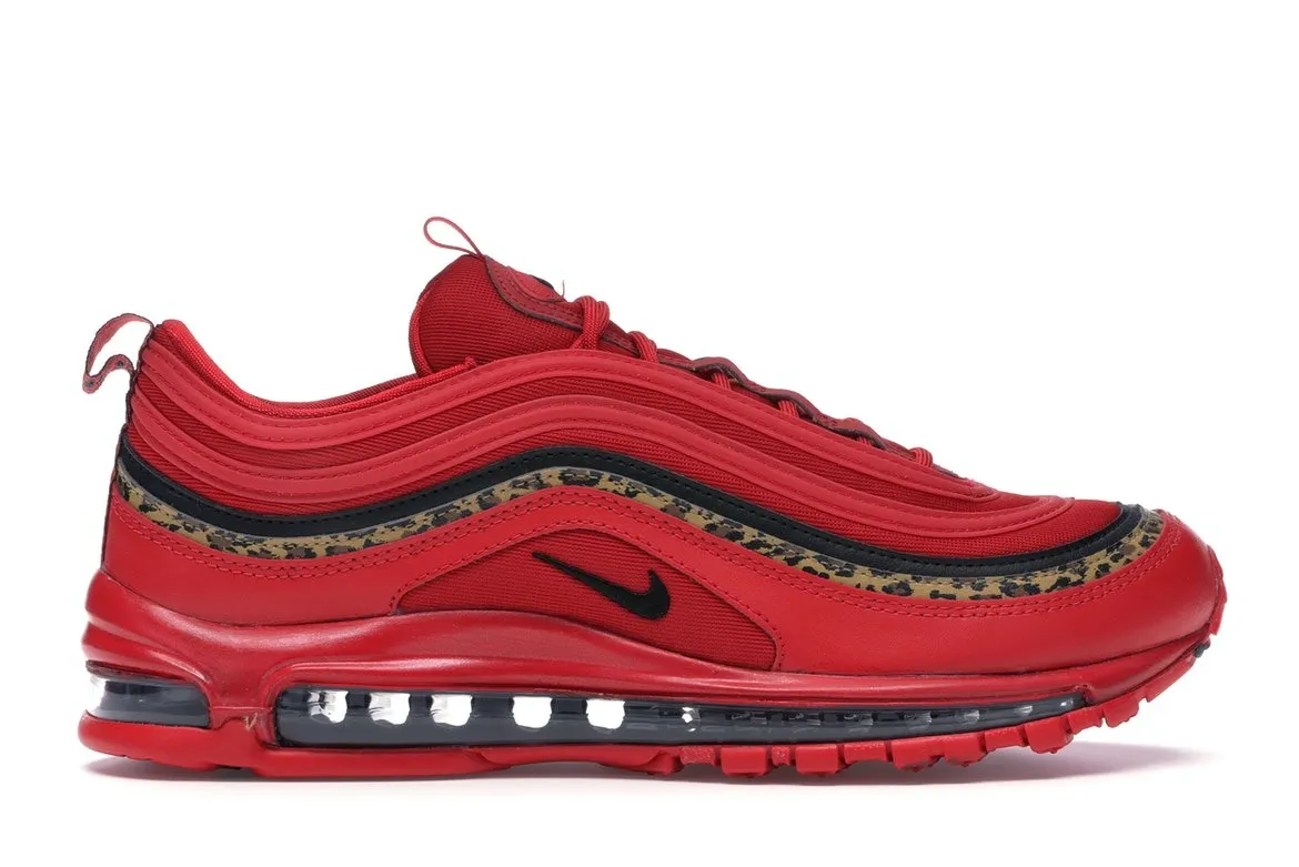 Фото № 1 с приближением к товару «‎Nike Air Max 97 Leopard Pack Red »