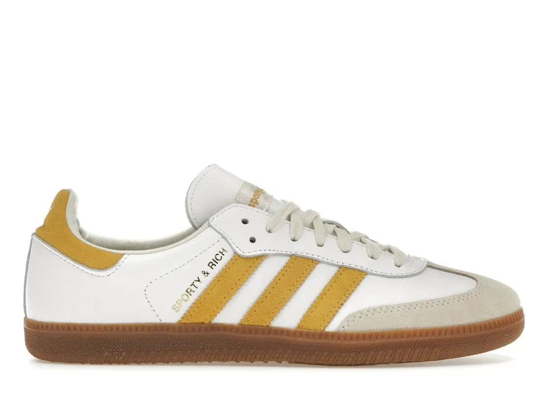 Фото № 1 с приближением к товару «‎adidas Samba Sporty & Rich White Bold Gold»