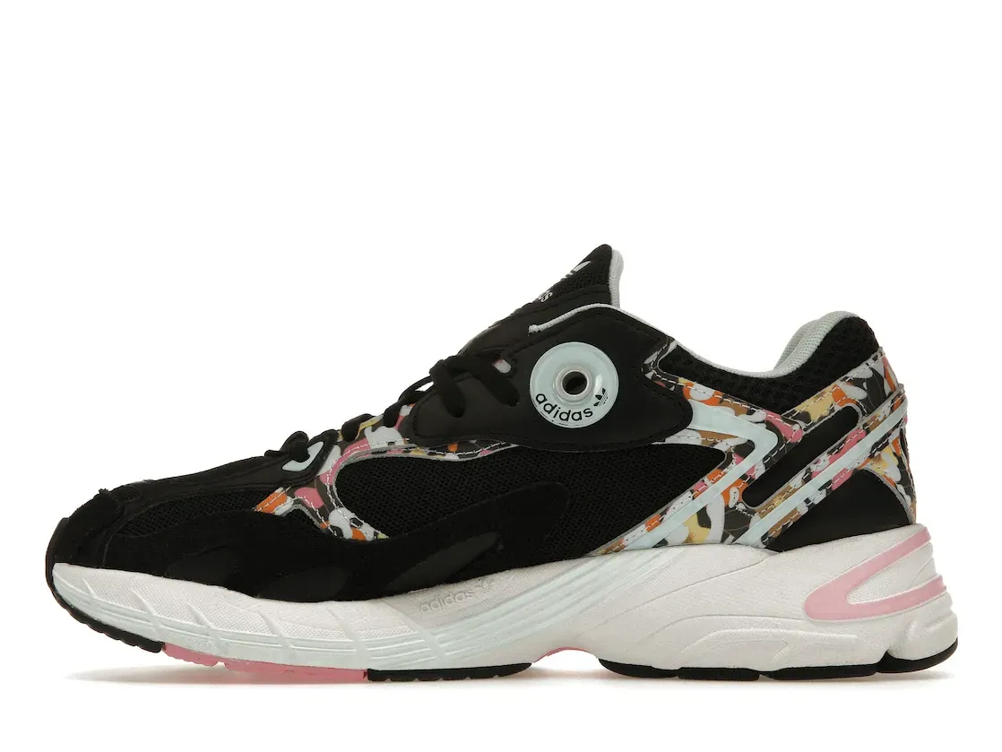 Фото № 3 с приближением к товару «‎adidas Astir Black Almost Blue Bliss Pink »