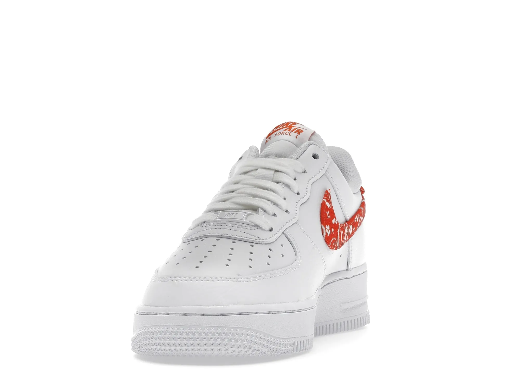 Фото № 2 с приближением к товару «‎Nike Air Force 1 Low Orange Paisley »