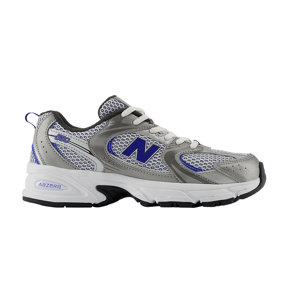New Balance 530 Big Kid Dark Silver Metallic Team Royal