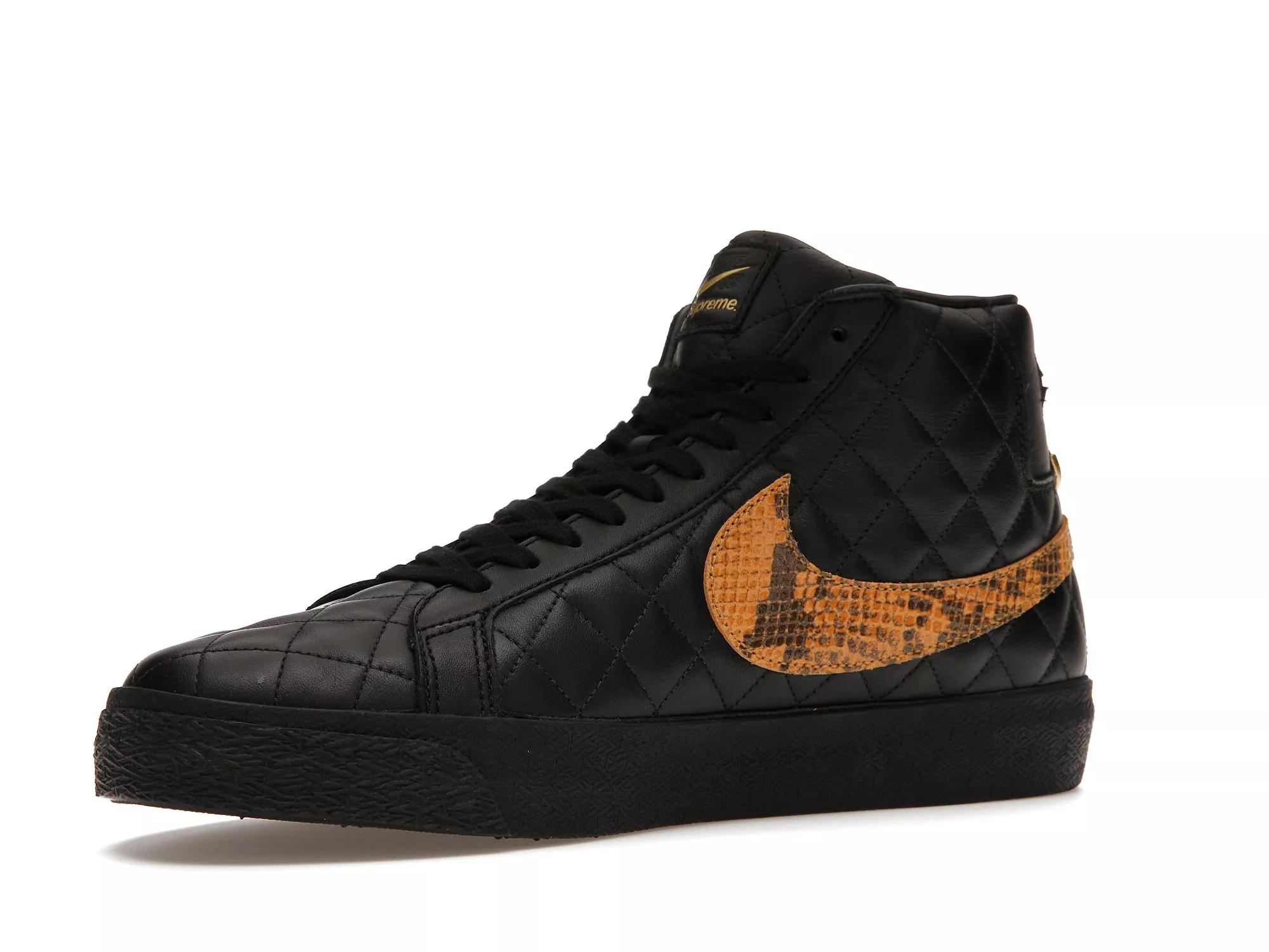 Фото № 4 с приближением к товару «‎Nike SB Blazer Mid QS Supreme Black»