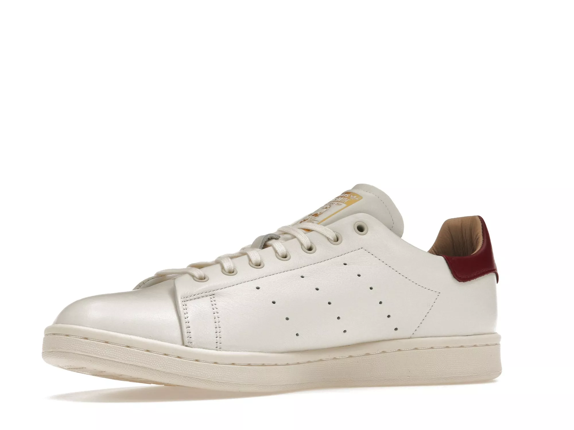Фото № 5 с приближением к товару «‎adidas Stan Smith Lux White Burgundy»