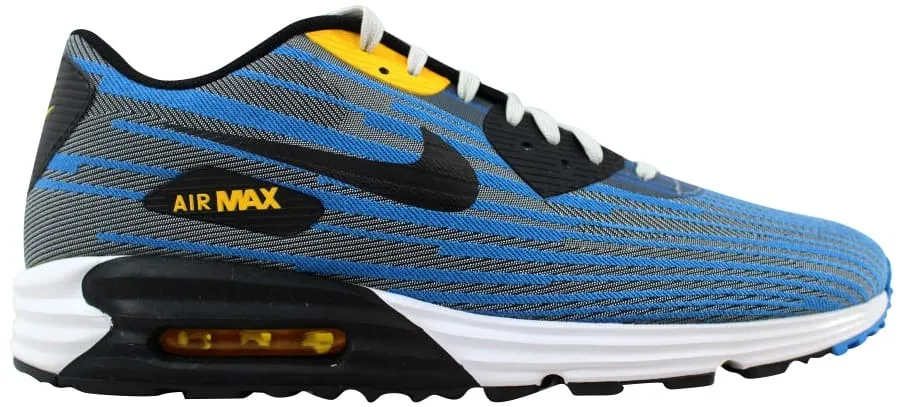 Фото № 1 с приближением к товару «‎Nike Air Max Lunar 90 JCRD Light Ash Grey Black Photo Blue»