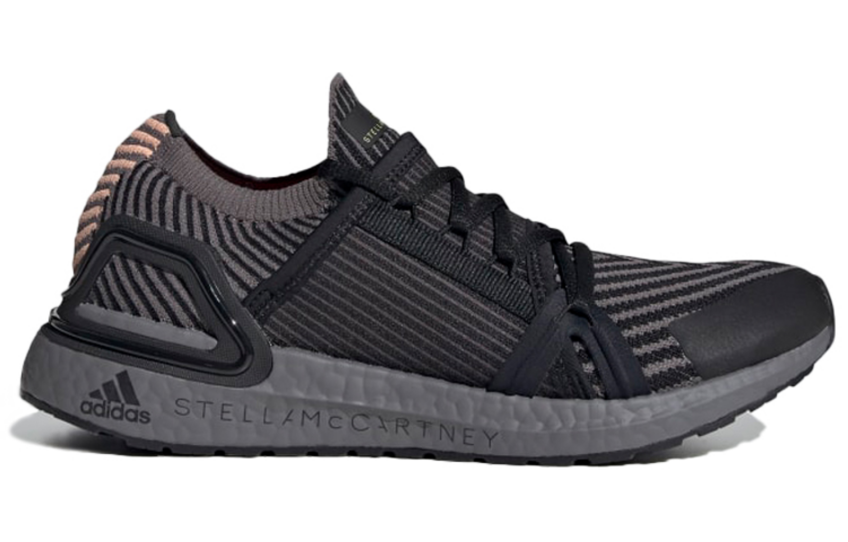 Фото № 2 с приближением к товару «‎adidas Stella McCartney x Ultraboost 20 'Granite Peach Nougat'Ultraboost 20 Wmns BlackPink»