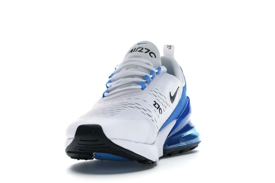 Фото № 2 с приближением к товару «‎Nike Air Max 270 White Black Photo Blue»