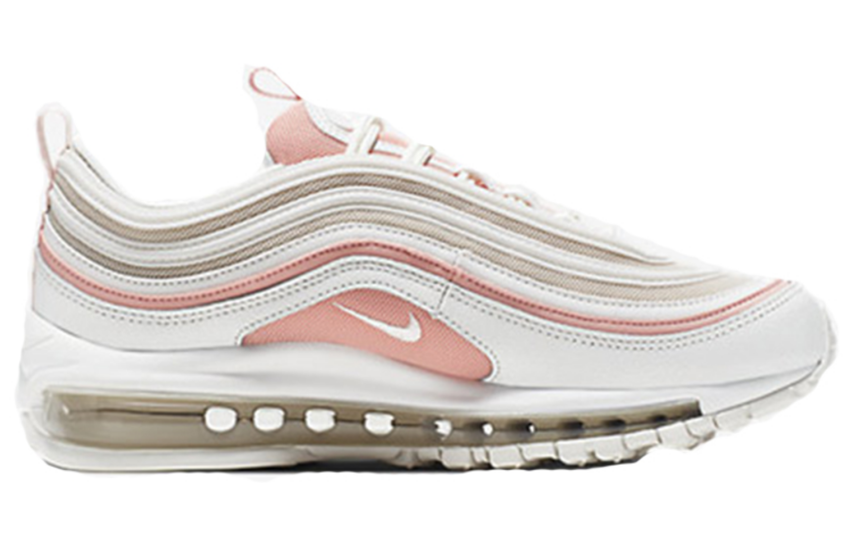 Фото № 2 с приближением к товару «‎Nike Air Max 97 Summit White Bleached Coral (W)»