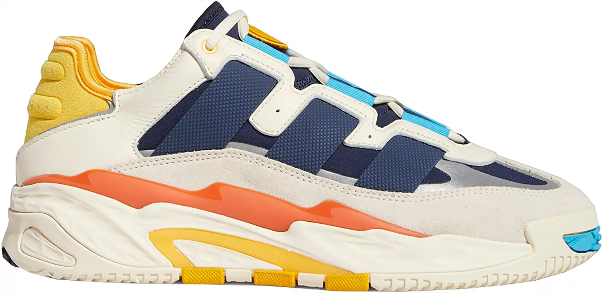 Фото № 1 с приближением к товару «‎adidas Niteball Cream White Collegiate Navy»