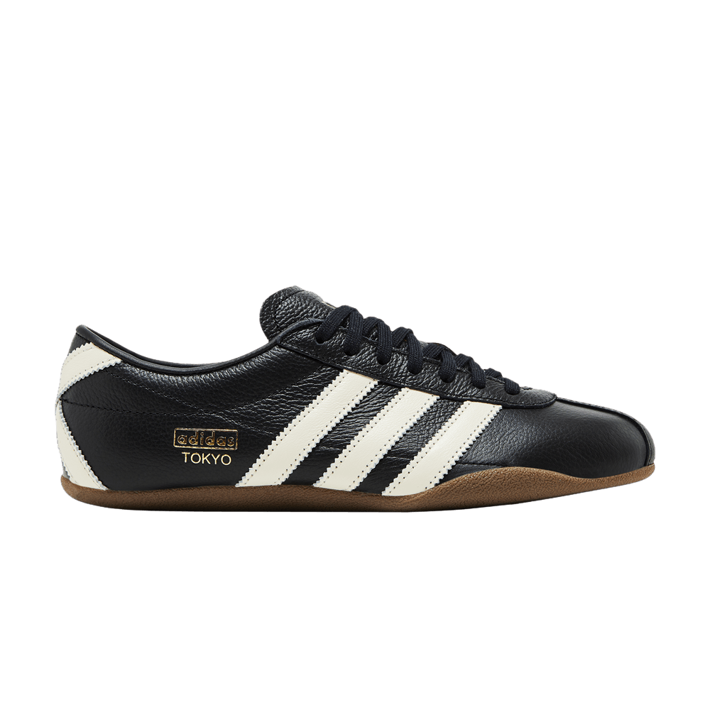 adidas Women's Tokyo Core Black Off White Gold Metallic