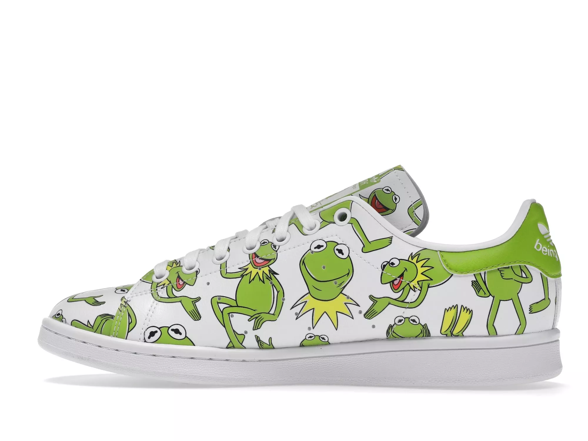 Фото № 4 с приближением к товару «‎adidas Stan Smith Kermit The Frog Print»