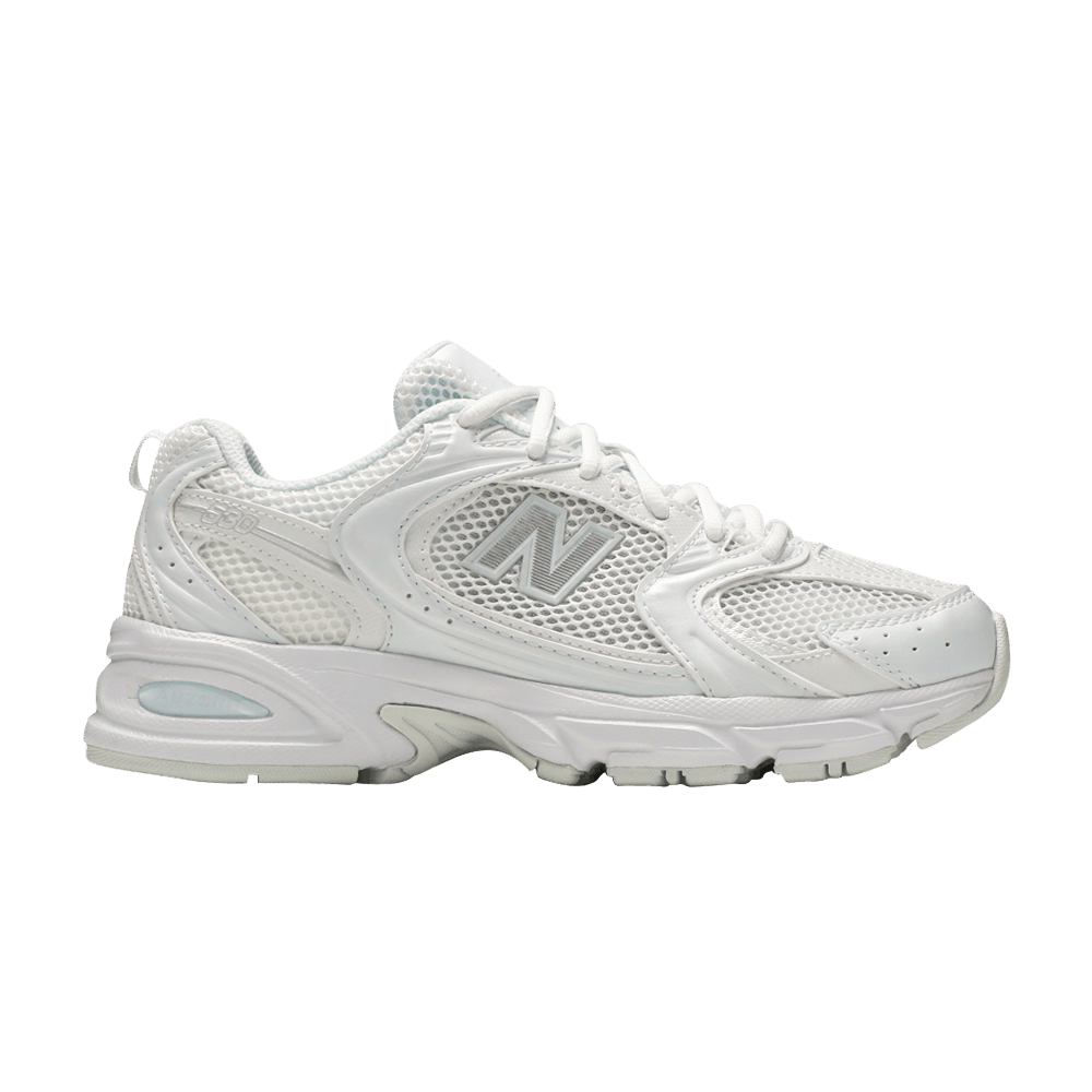 New Balance 530 White Silver Metallic
