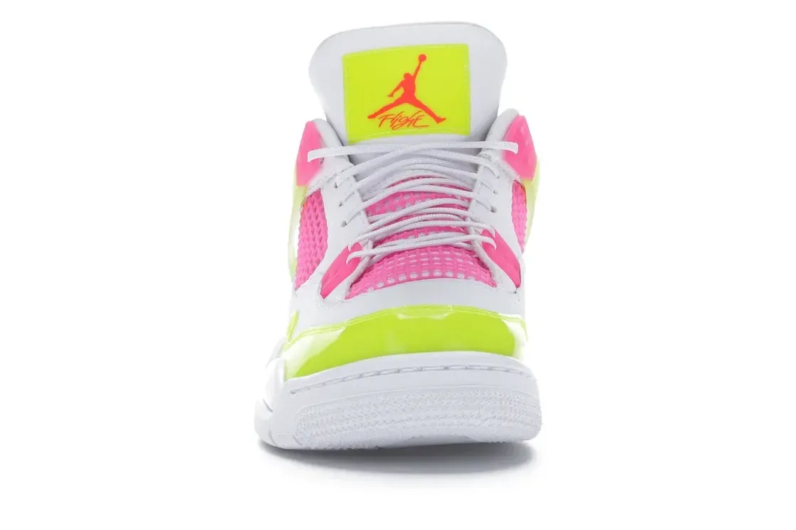 Фото № 2 с приближением к товару «‎Jordan 4 Retro White Lemon Pink »