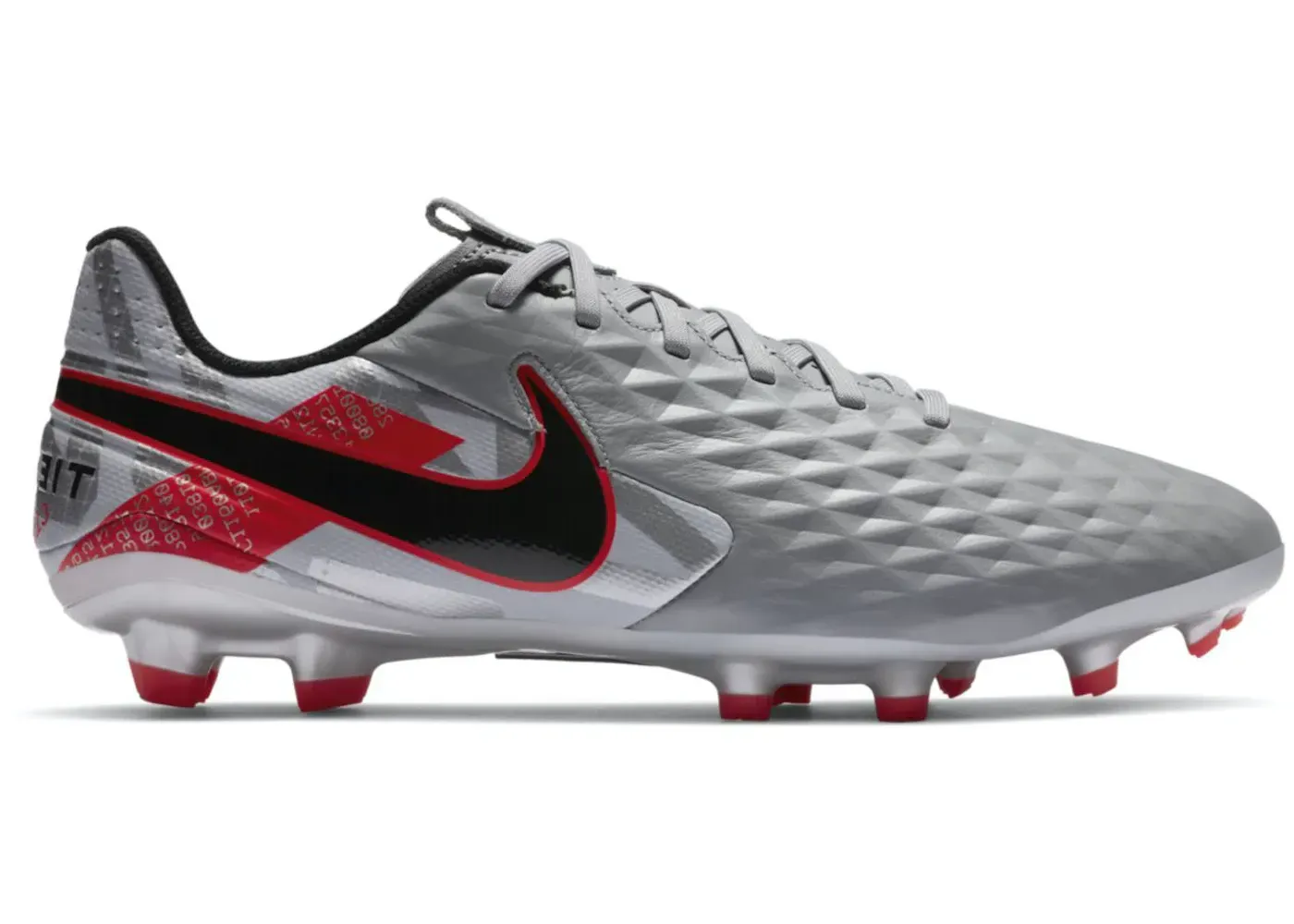 Фото № 1 с приближением к товару «‎Nike Tiempo Legend 8 Academy MG Metallic Bomber Grey»