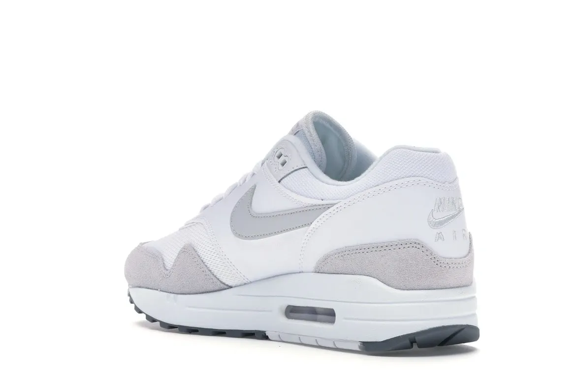 Фото № 6 с приближением к товару «‎Nike Air Max 1 White Pure Platinum»