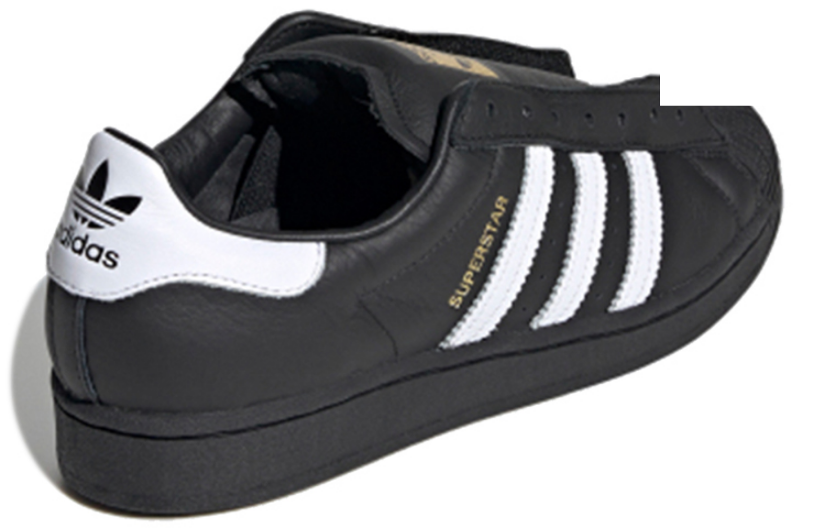 Фото № 3 с приближением к товару «‎Adidas Originals Superstar Laceless 'Core Black'»