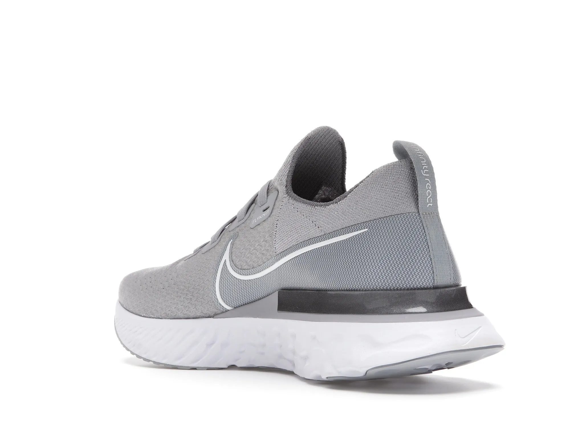 Фото № 6 с приближением к товару «‎Nike React Infinity Run Flyknit Wolf Grey»