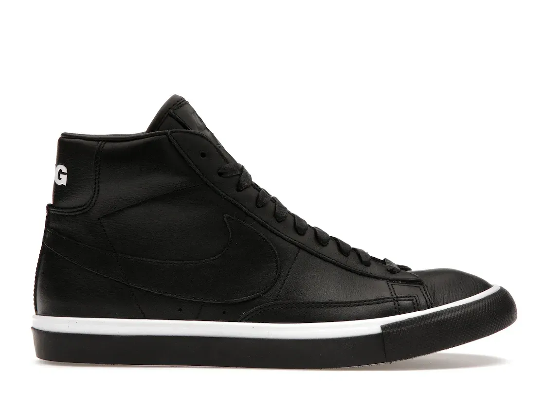 Фото № 1 с приближением к товару «‎Nike Blazer High Comme des Garcons Black White»