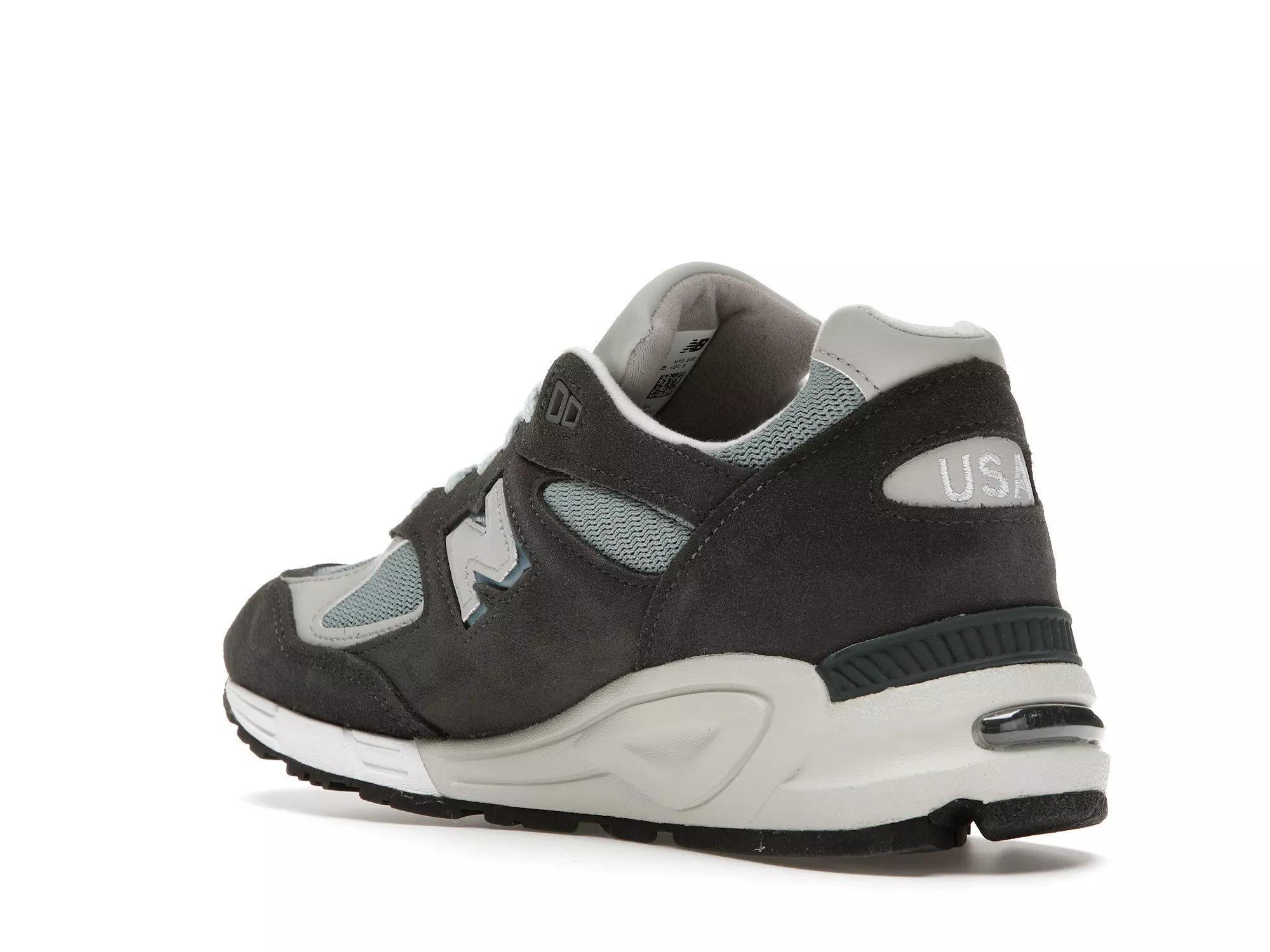 Фото № 4 с приближением к товару «‎New Balance 990v2 Kith Steel Blue»