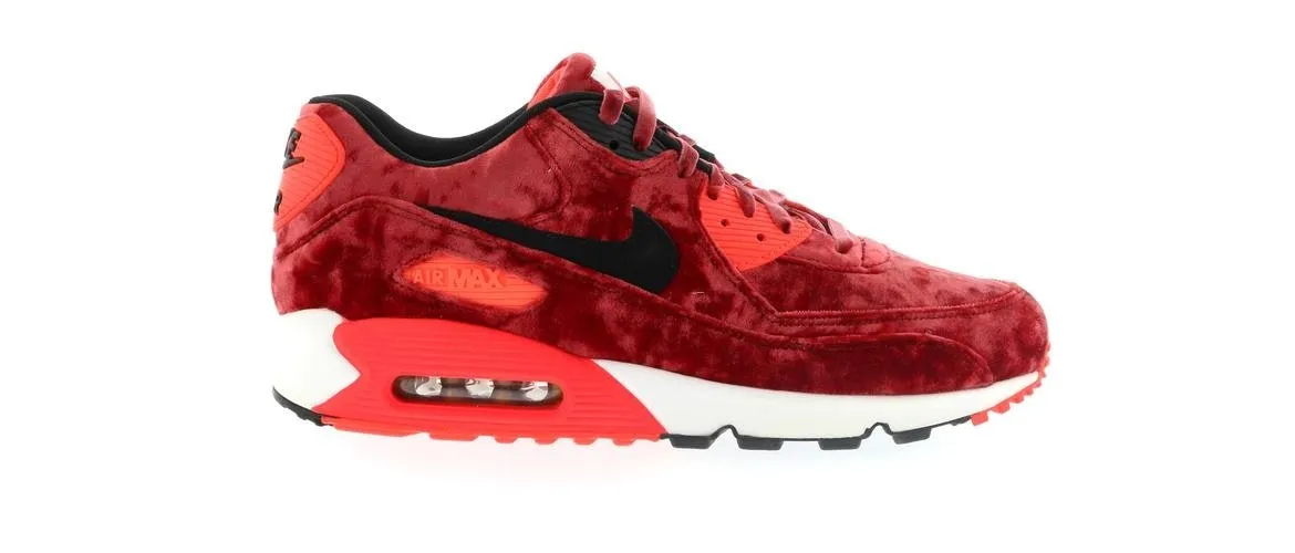 Фото № 1 с приближением к товару «‎Nike Air Max 90 Red Velvet»