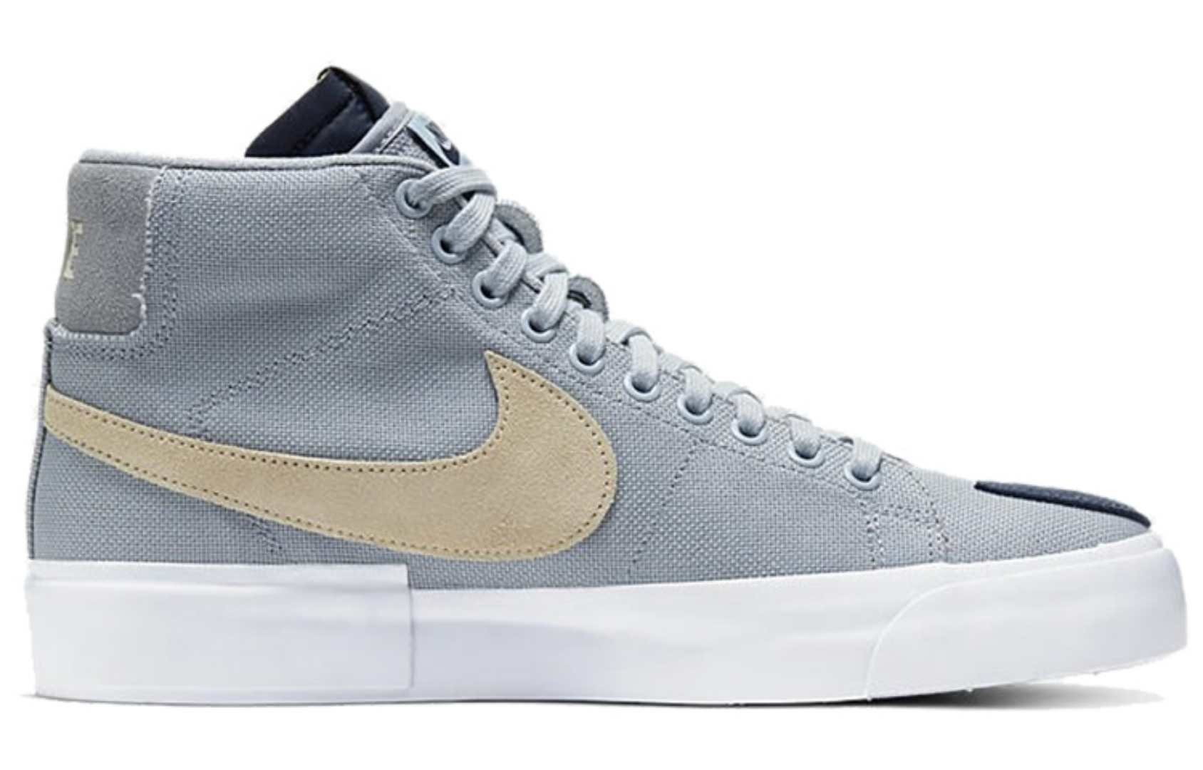 Фото № 2 с приближением к товару «‎Nike SB Blazer Mid Edge Hack Pack Obsidian Mist Skate shoes»