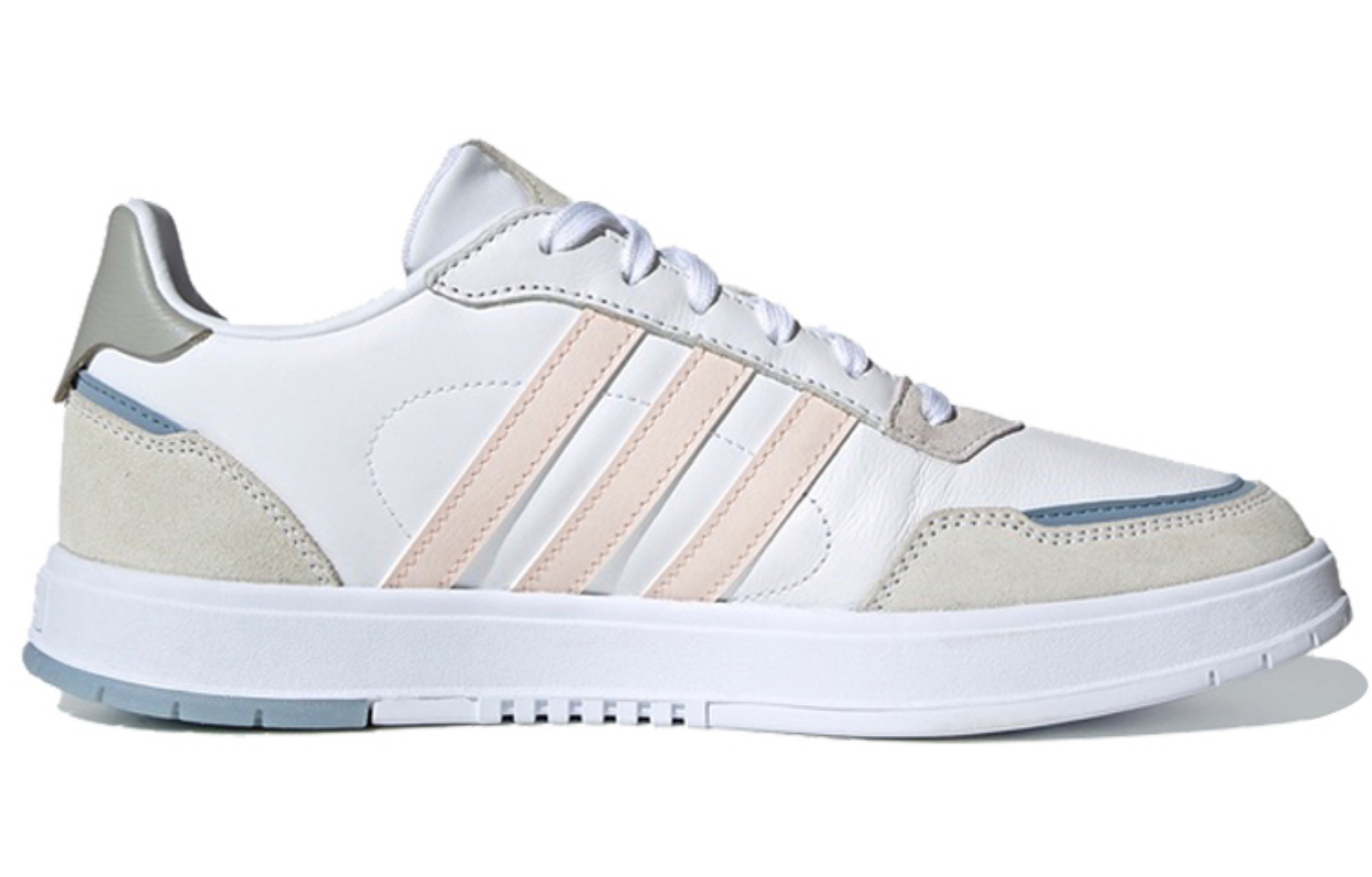Фото № 2 с приближением к товару «‎adidas neo Courtmaster WhitePinkBlue»
