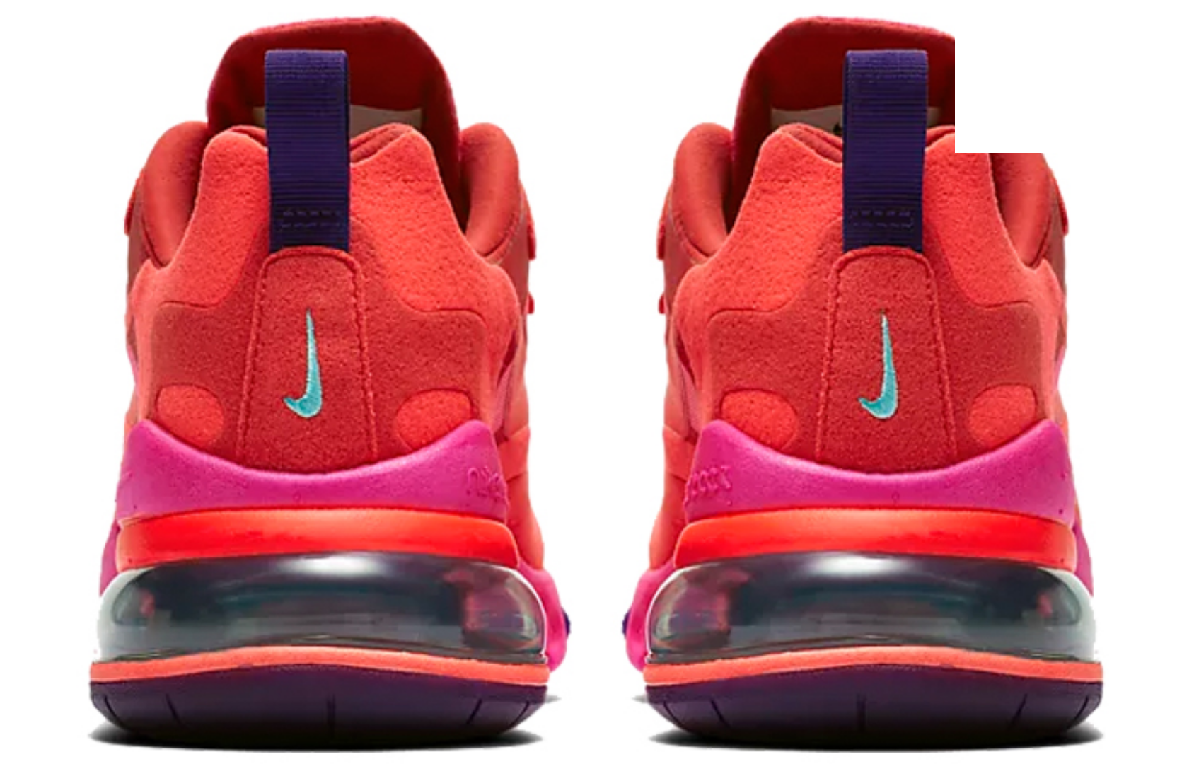 Фото № 4 с приближением к товару «‎Nike Wmns Air Max 270 React 'Mystic Red Pink Blast'»