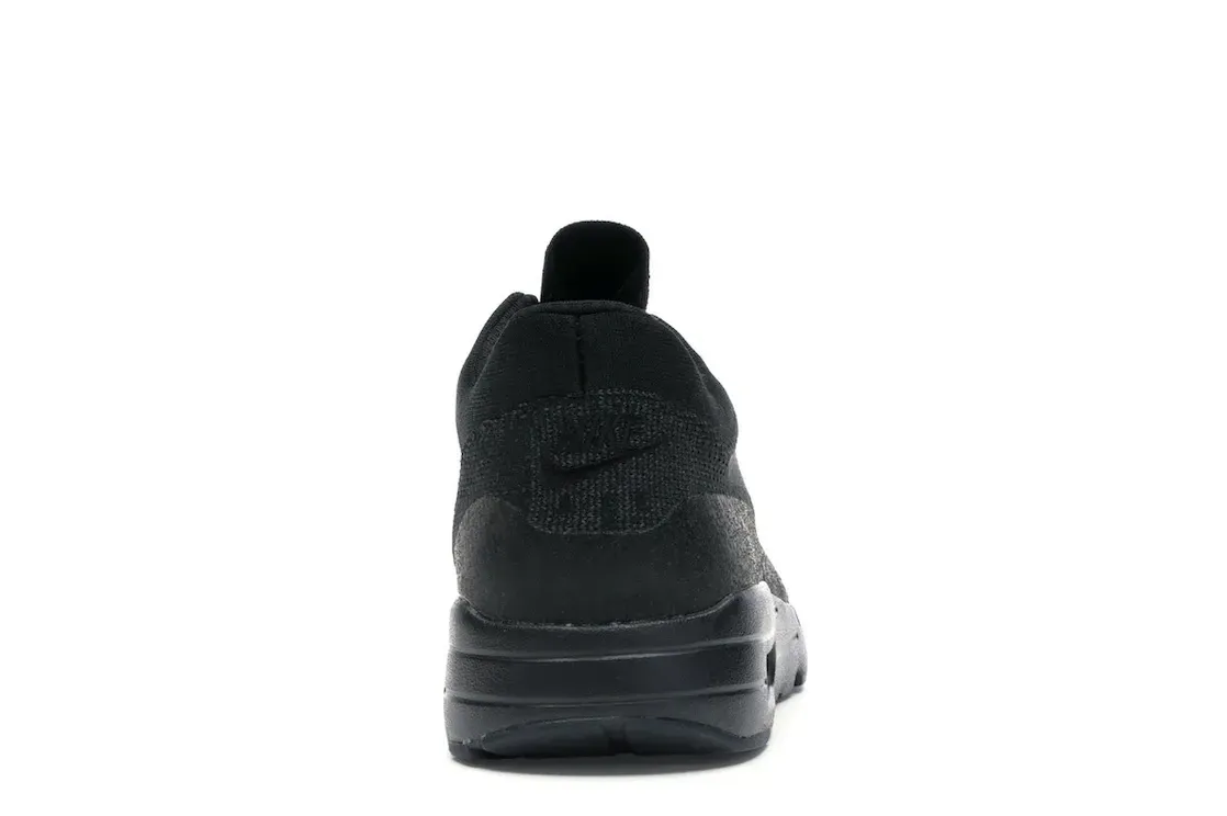 Фото № 4 с приближением к товару «‎Nike Air Max 1 Ultra Flyknit Black/Black»