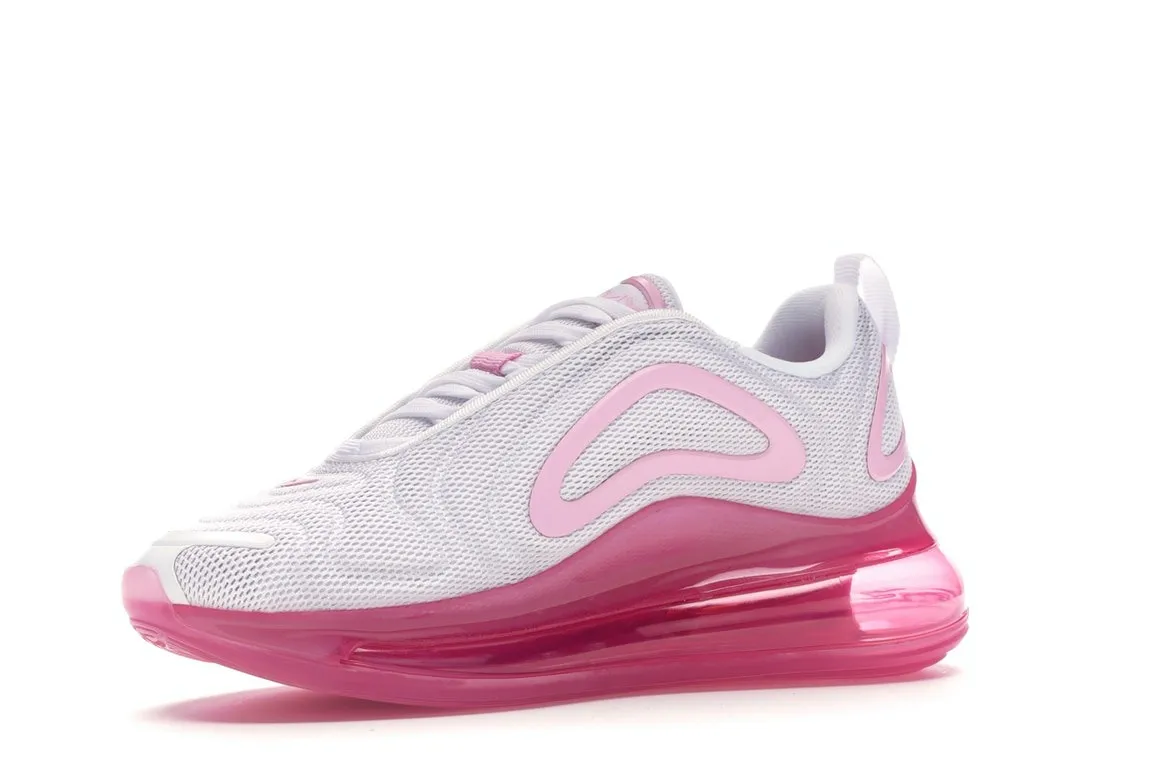 Фото № 4 с приближением к товару «‎Nike Air Max 720 White Pink Rise Laser Fuchsia »