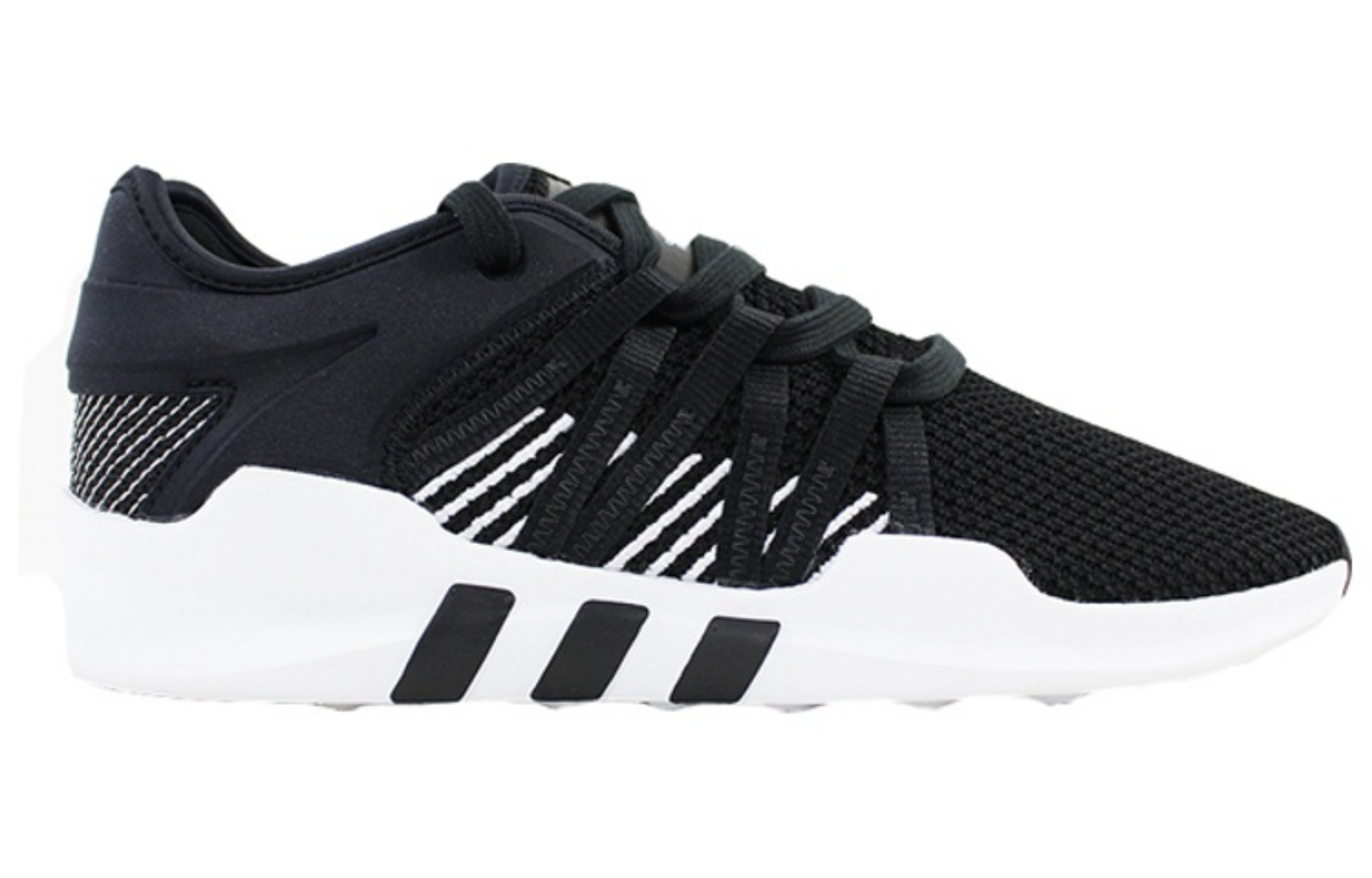 Фото № 2 с приближением к товару «‎adidas EQT Racing Adv Black White (W)»