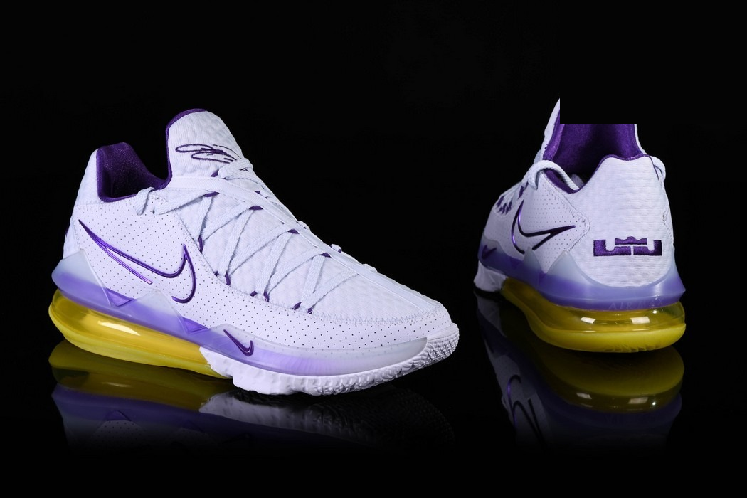 Фото № 2 с приближением к товару «‎Nike Lebron 17 Lakers »